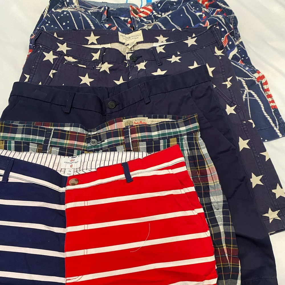 Price is for 5 pair of shorts